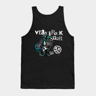 Veloci Rock Star Dinosaur Rockstar Tank Top